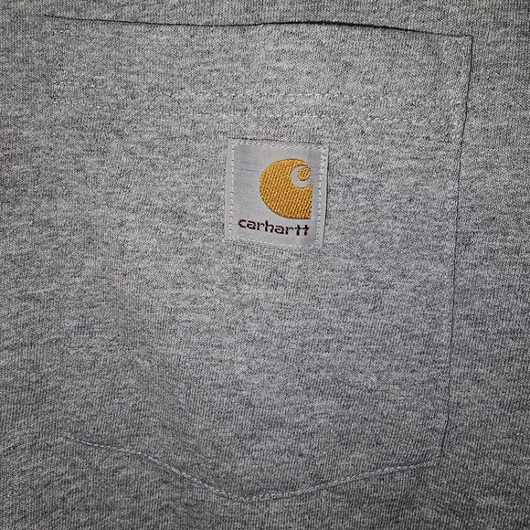 Carhartt Men's Gray XL Loose T-Shirt - Picture 6 of 6
